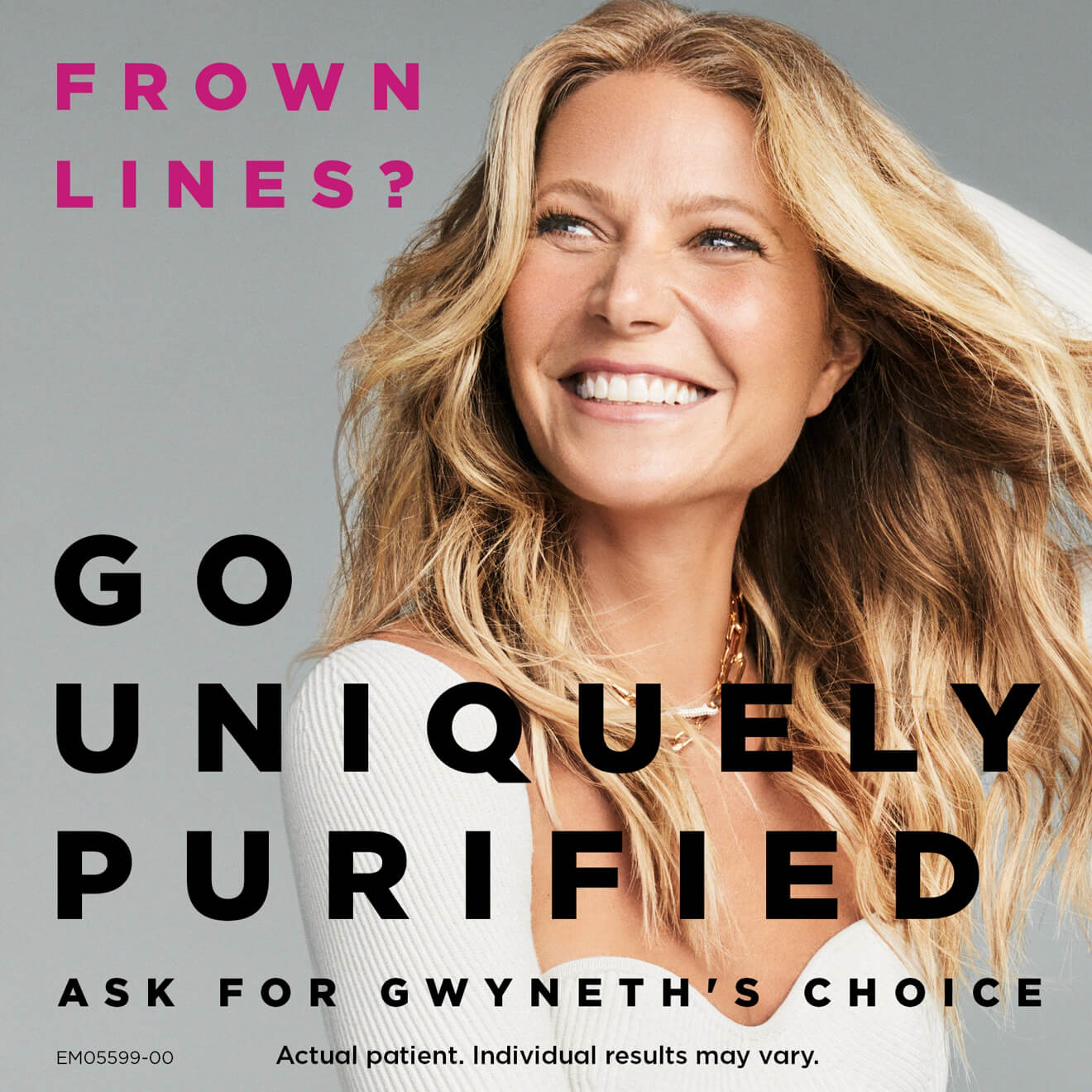 Gwenyth Paltrow uses Xeomin