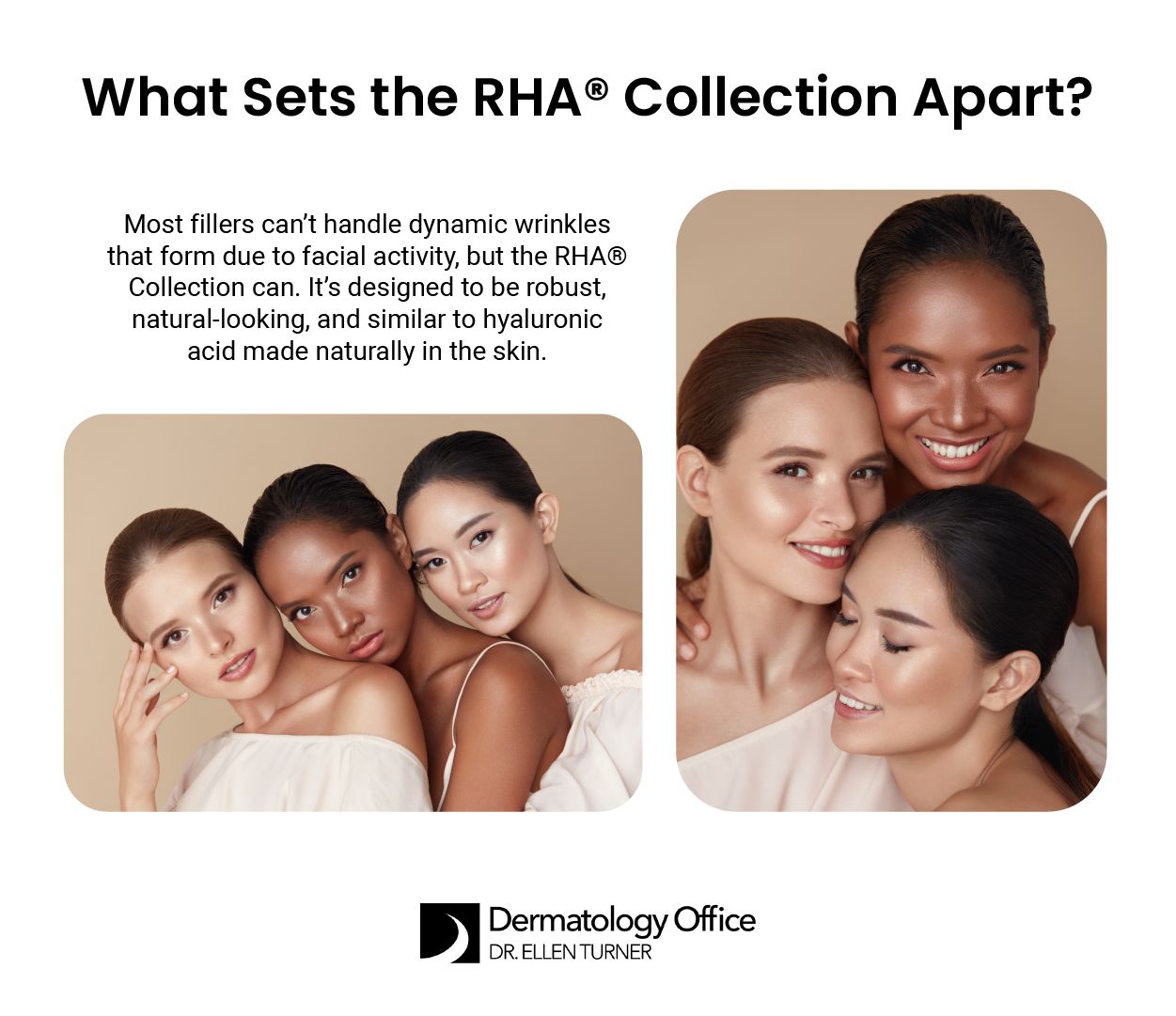 Discover the RHA® Collection at the Dallas area’s Dermatology Office.