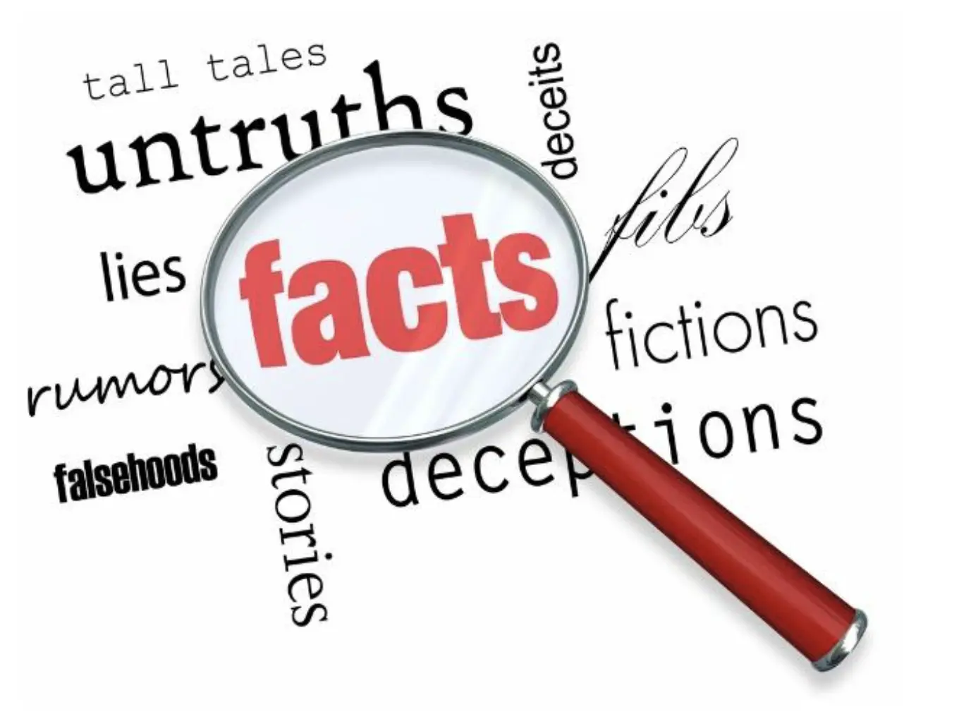 Fact or Fib magnifying glass